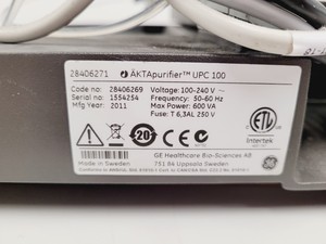 Thumbnail image of GE AKTApurifier UPC100 - Frac-950 FPLC System, UPC100, P-900, Unicorn 5.20 Lab