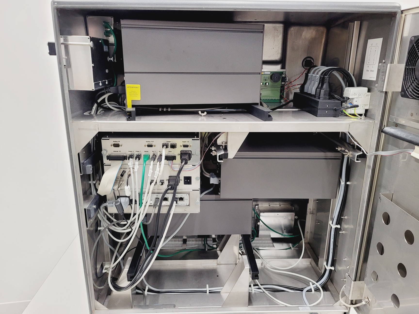 Image of Amersham Biosciences AKTA Pilot Liquid Chromatography FPLC Unit Lab