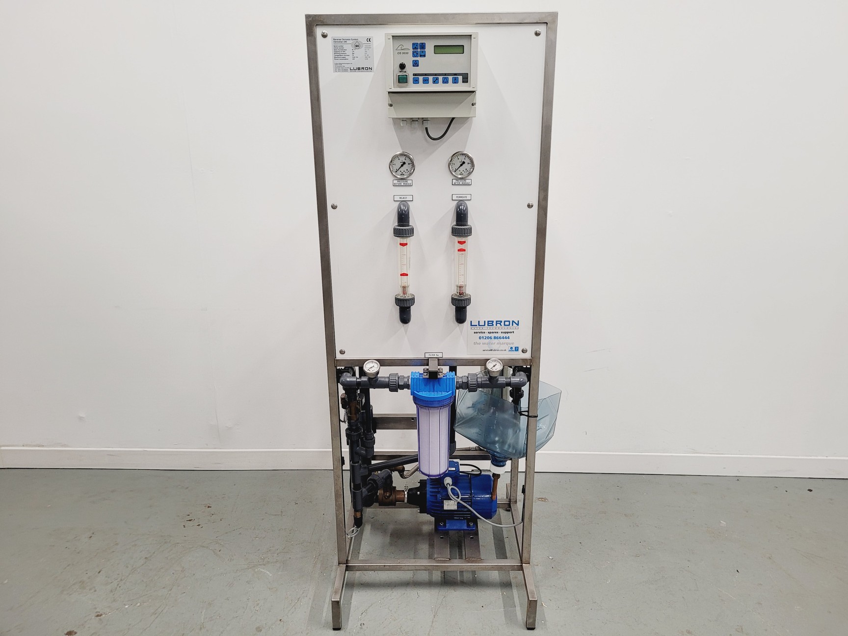Image of BMM Weston Steam Generator Model 2616 w/ Lubron Osmostar 250 Water Purifier Lab