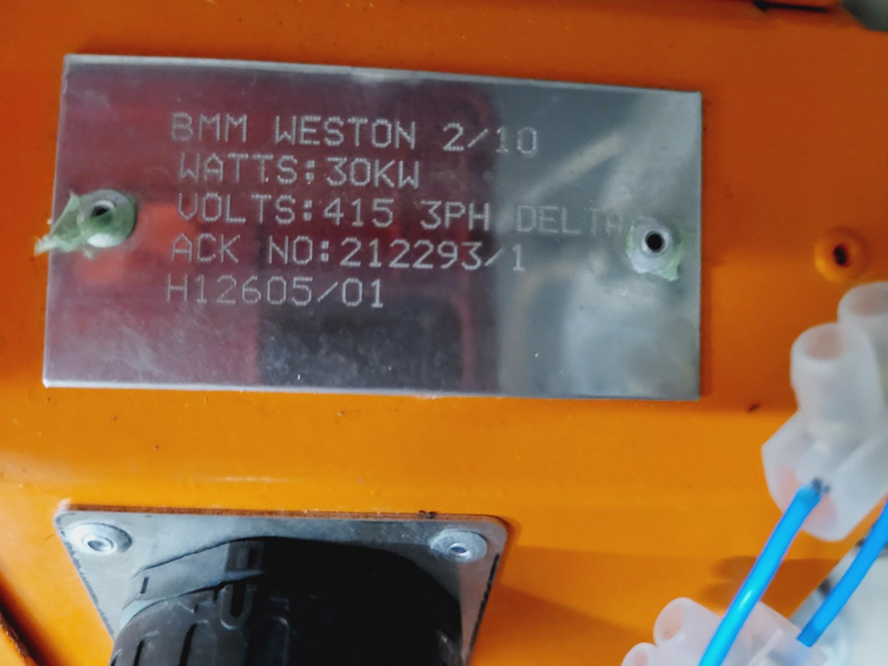 Image of BMM Weston Steam Generator Model 2616 w/ Lubron Osmostar 250 Water Purifier Lab