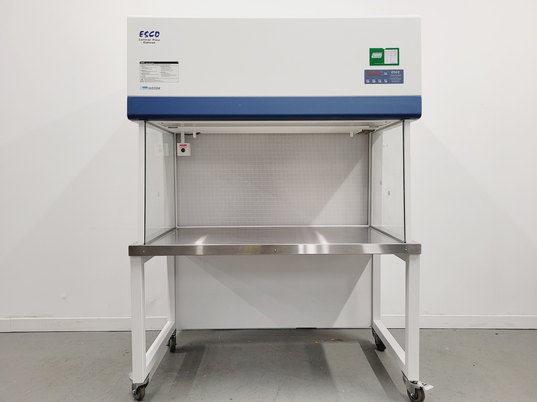 Image of Esco Laminar Ductless Flow Cabinet Clean Bench Model AHC-4D1-1 Lab