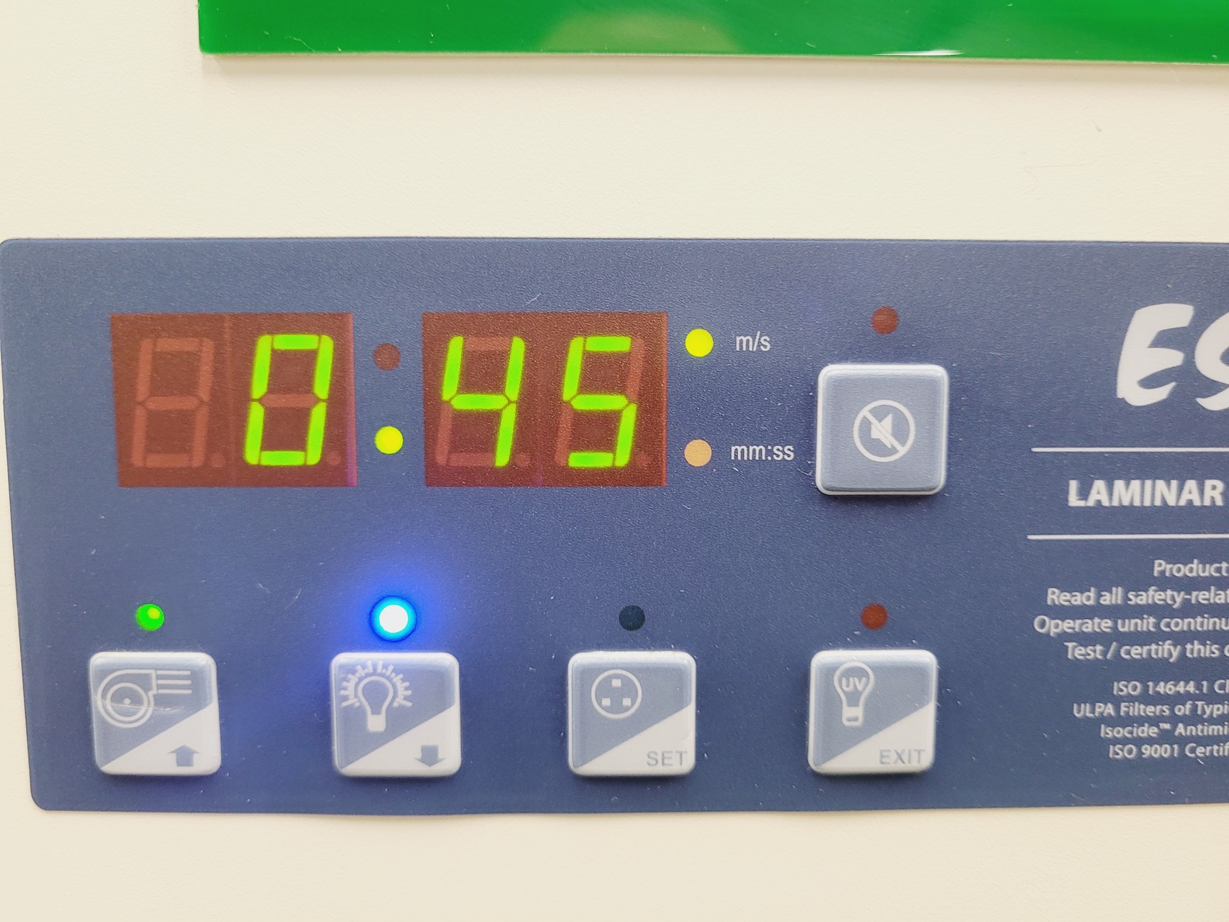 Image of Esco Laminar Ductless Flow Cabinet Clean Bench Model AHC-4D1-1 Lab