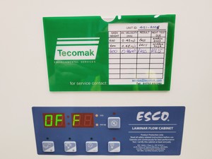 Thumbnail image of Esco Laminar Ductless Flow Cabinet Clean Bench Model AHC-4D1-1 Lab