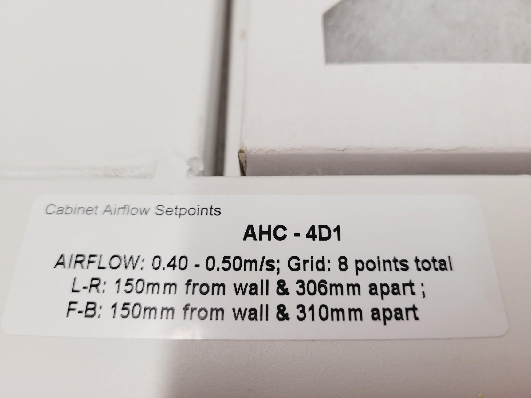 Image of Esco Laminar Ductless Flow Cabinet Clean Bench Model AHC-4D1-1 Lab
