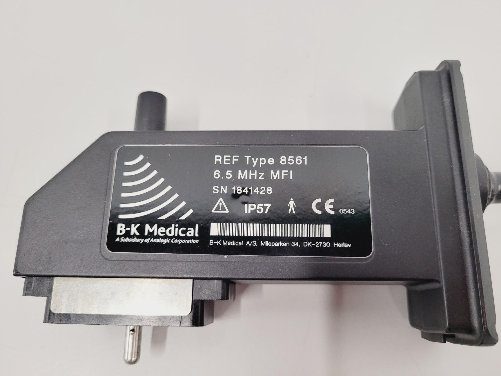 Image of Two B-K Merlin Ultrasound Transducer Probes Type 8561 And Type 8545-S Lab