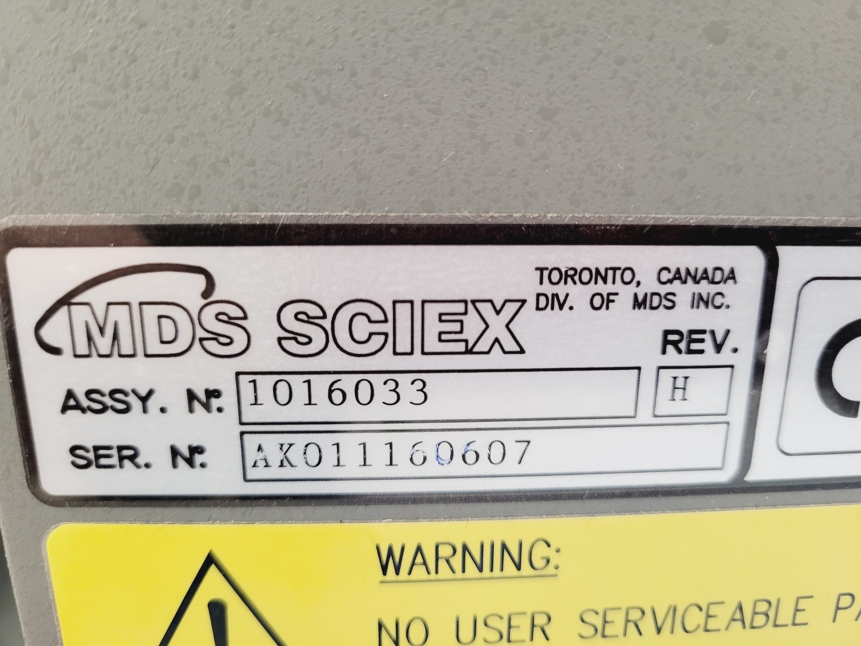 Image of Applied Biosystems MDS SCIEX 4800 Maldi TOF/TOF Analyser W/ PC and Software Lab