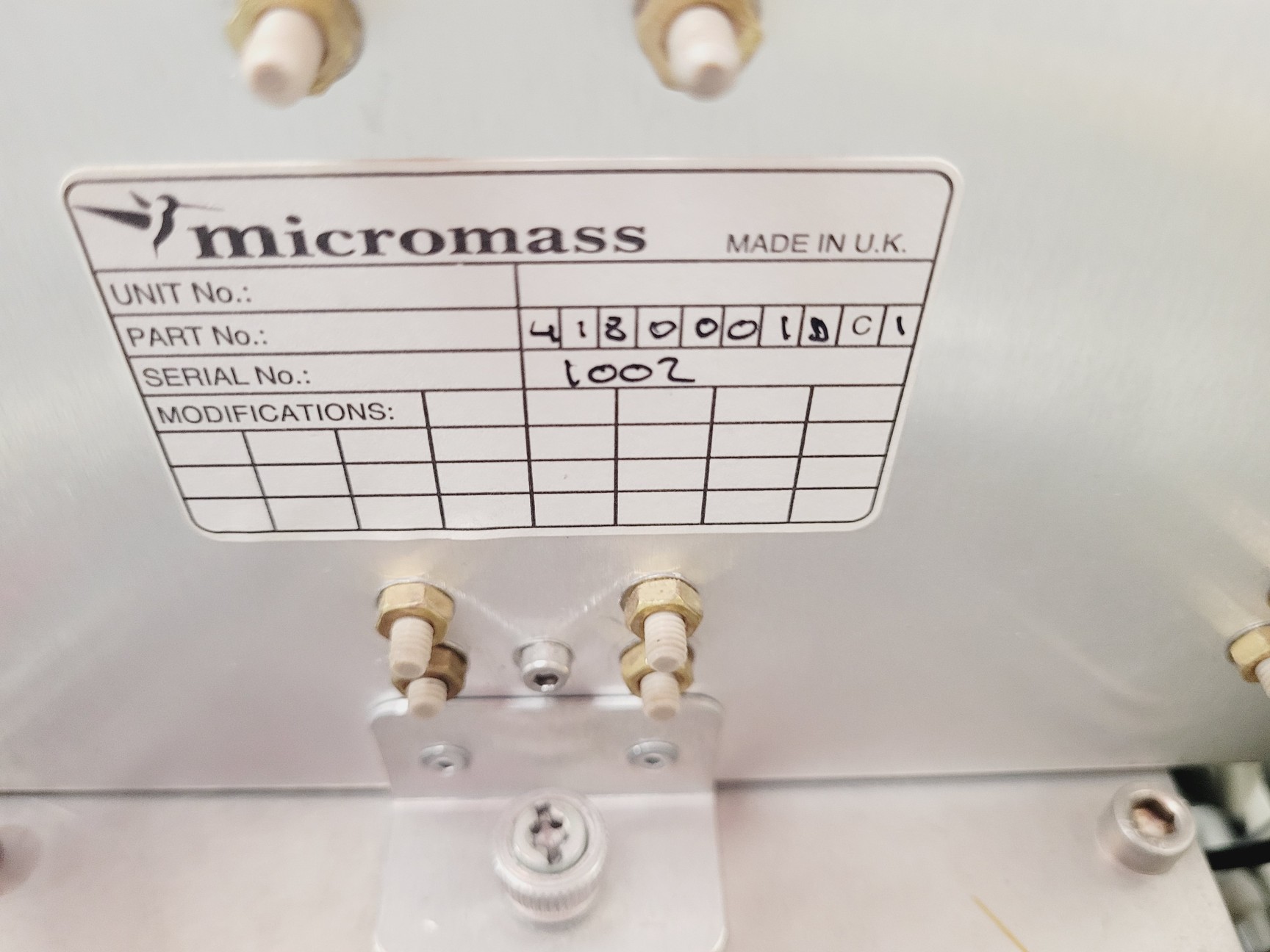 Image of Waters Micromass Q-TOF Premier Mass Spectrometer System Lab Spares/Repairs