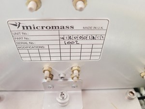 Thumbnail image of Waters Micromass Q-TOF Premier Mass Spectrometer System Lab Spares/Repairs