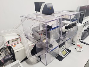 Thumbnail image of Leica  DMI6000CS  CTR 6000 TCS SP5 Laser Scanning Confocal Microscope System Lab