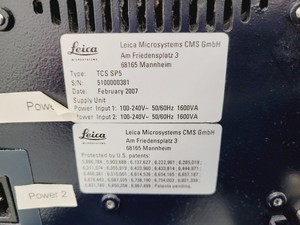Thumbnail image of Leica  DMI6000CS  CTR 6000 TCS SP5 Laser Scanning Confocal Microscope System Lab