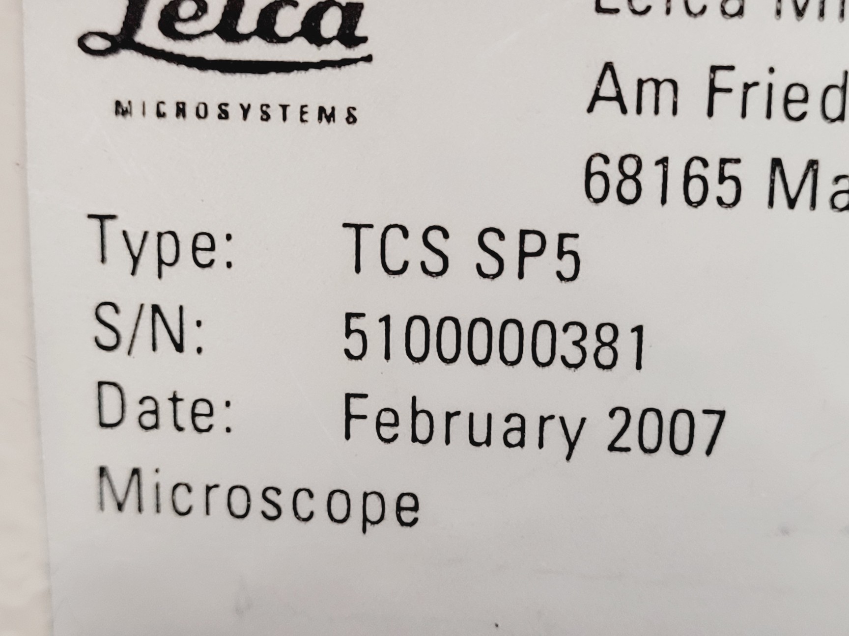 Image of Leica  DMI6000CS  CTR 6000 TCS SP5 Laser Scanning Confocal Microscope System Lab
