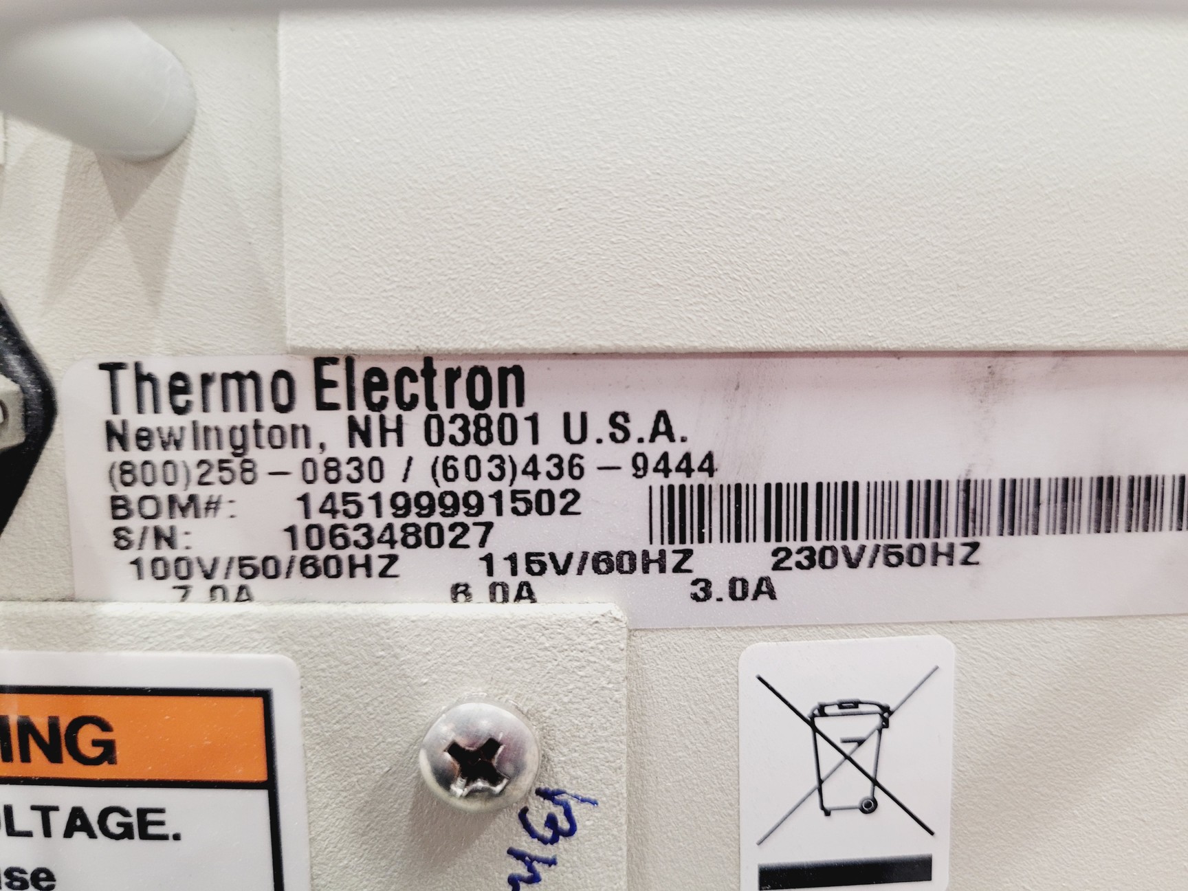 Image of Thermo Neslab KMC 100 Chiller Rack Mountable Lab