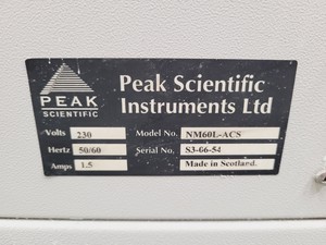 Thumbnail image of Peak Scientific NM60L-ACS Nitrogen Generator