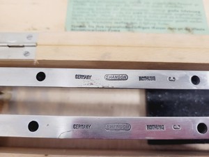 Thumbnail image of Job Lot of 13 Vintage Microtome Knives With Sharpening strops and Whetstones