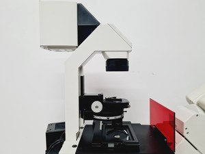 Thumbnail image of Leica DMIRB Inverted Microscope With 6 Objectives & EBQ 100 PSU Lab