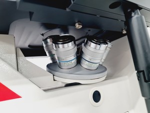 Thumbnail image of Leica DMIRB Inverted Microscope With 6 Objectives & EBQ 100 PSU Lab