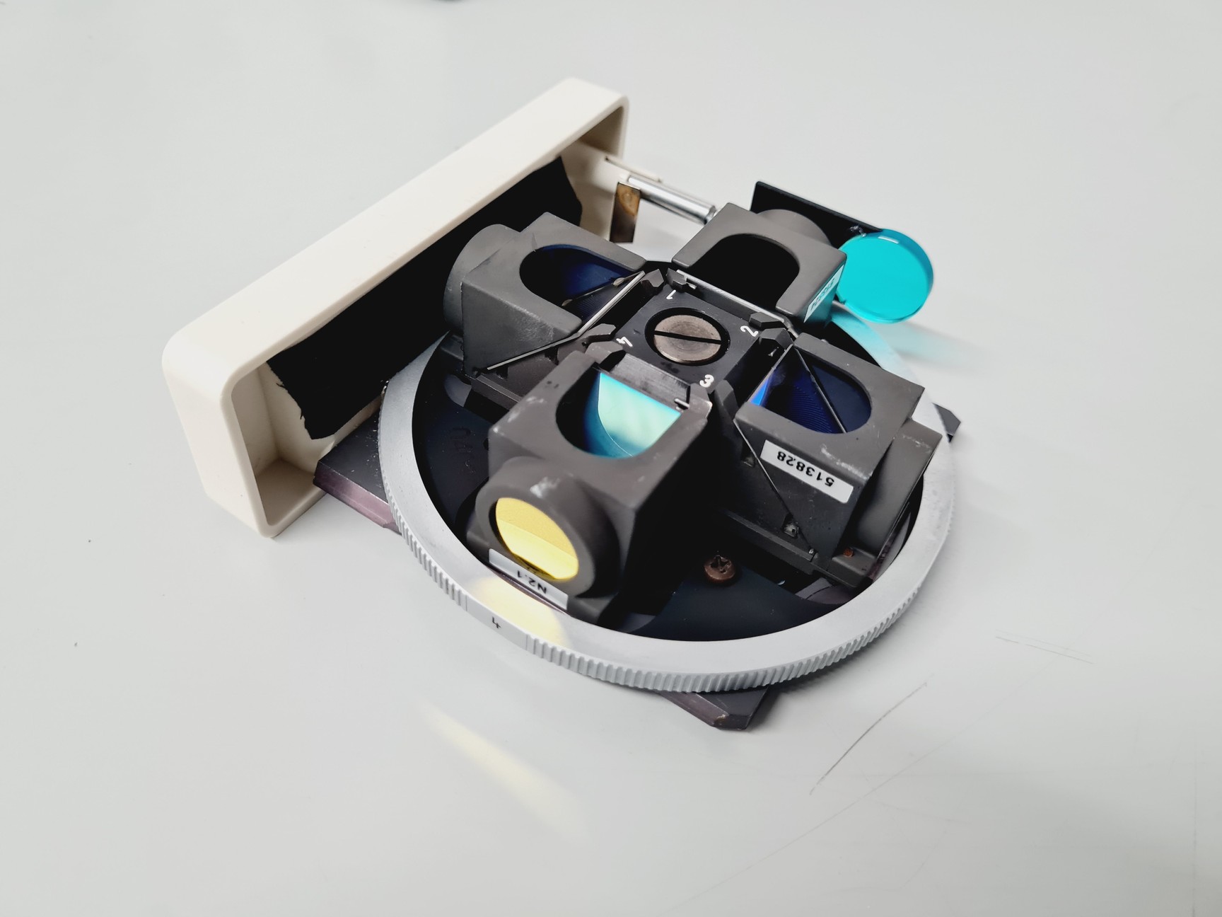 Image of Leica DMIRB Inverted Microscope With 6 Objectives & EBQ 100 PSU Lab