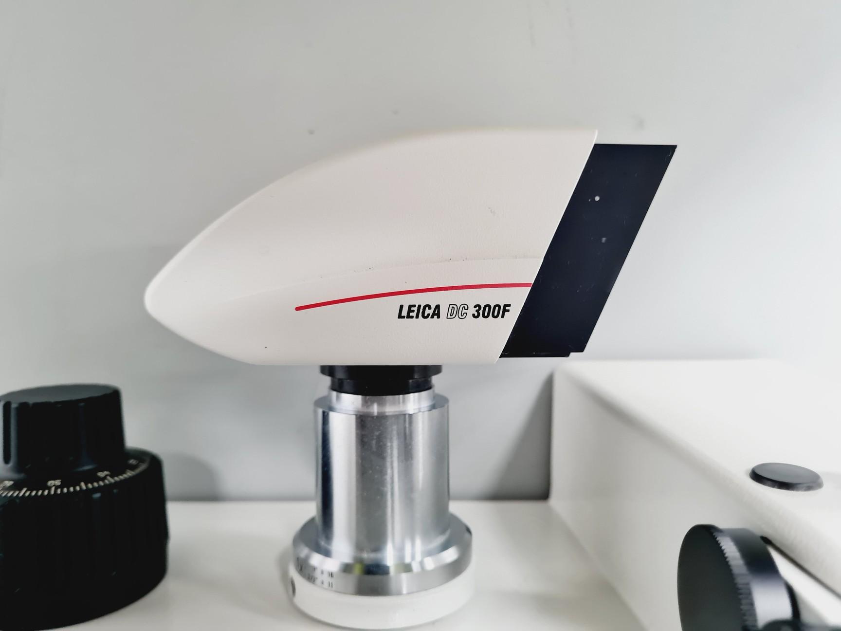 Image of Leica DMIRB Inverted Microscope With 6 Objectives & EBQ 100 PSU Lab