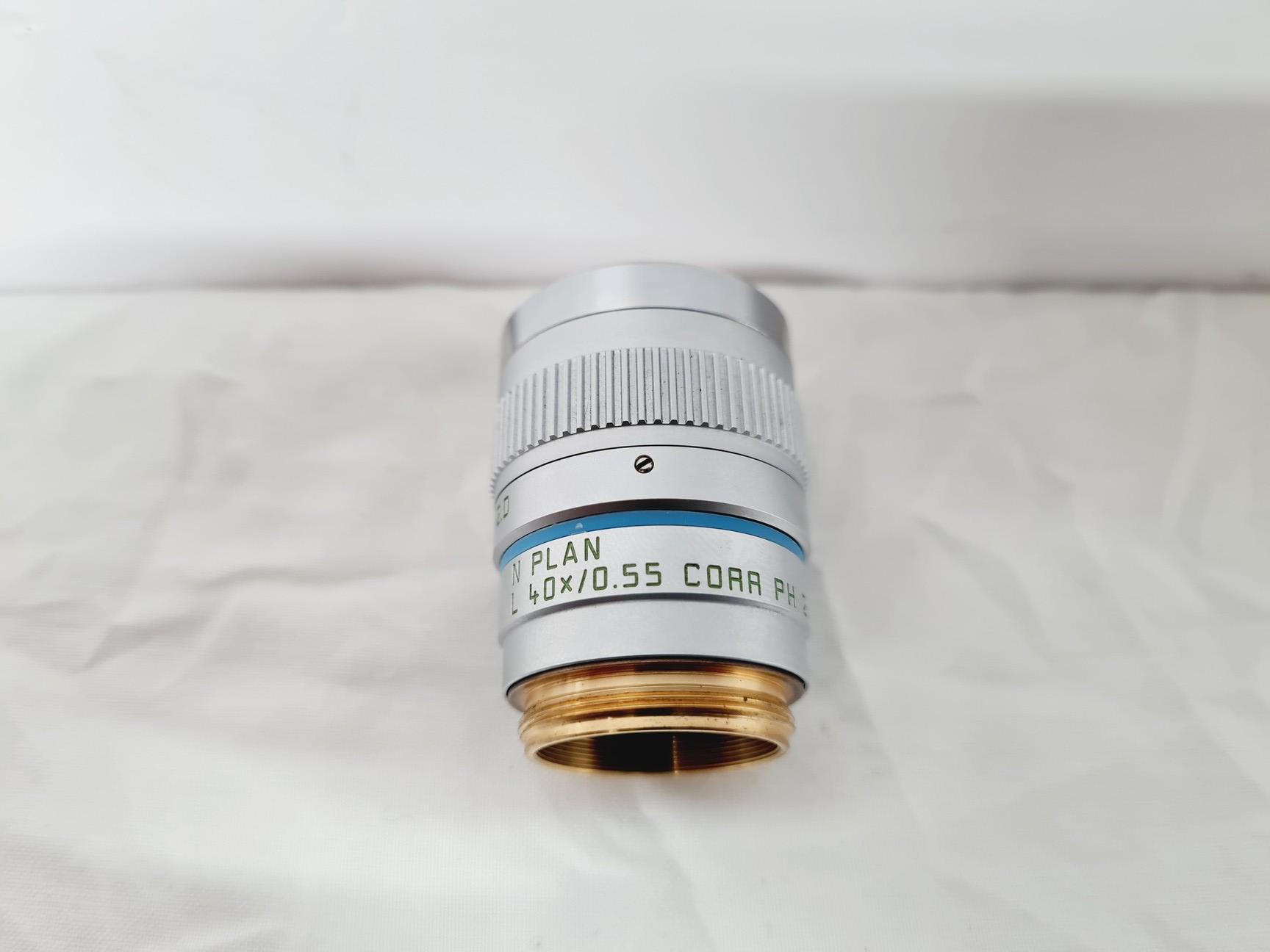 Image of Leica DMIRB Inverted Microscope With 6 Objectives & EBQ 100 PSU Lab