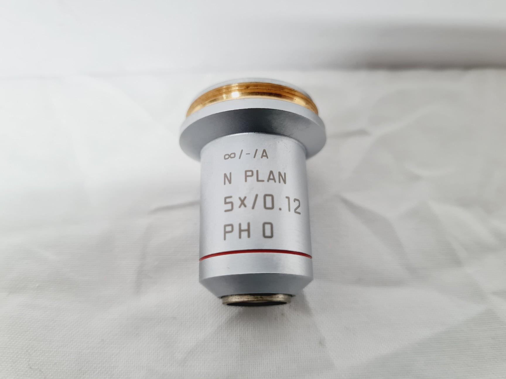 Image of Leica DMIRB Inverted Microscope With 6 Objectives & EBQ 100 PSU Lab