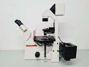 Thumbnail image of Leica DMIRB Inverted Microscope With 5 Objectives & EBQ 100 PSU Lab