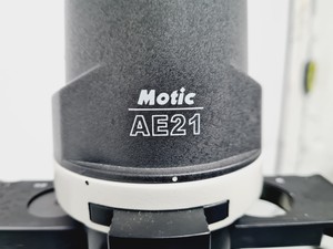 Thumbnail image of Motic AE21 Series Trinocular Microscope w/ 3 x Objectives Motic EPlan PH LWD Lab