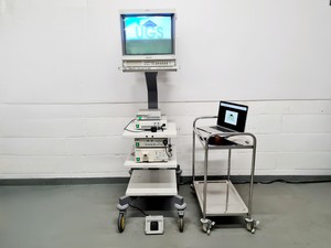 Thumbnail image of Olympus Model CLV-S20 Endoscopy System w/ Sony PVM-205MD Lab