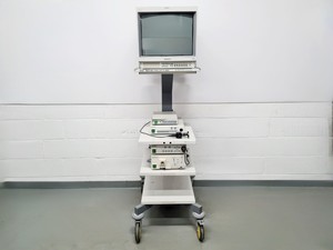 Thumbnail image of Olympus Model CLV-S20 Endoscopy System w/ Sony PVM-205MD Lab