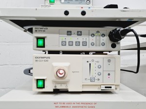 Thumbnail image of Olympus Model CLV-S20 Endoscopy System w/ Sony PVM-205MD Lab