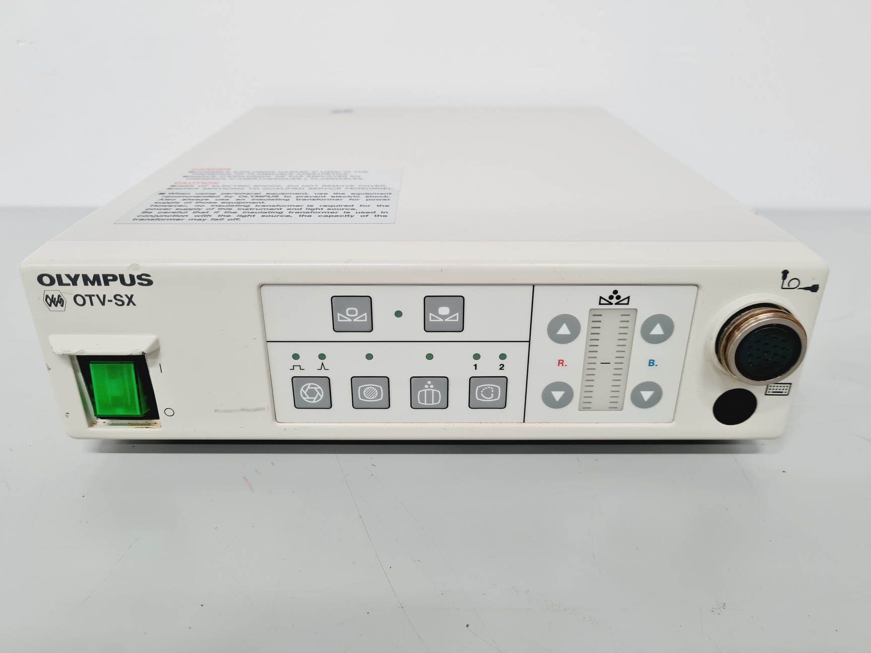 Image of Olympus Model CLV-S20 Endoscopy System w/ Sony PVM-205MD Lab