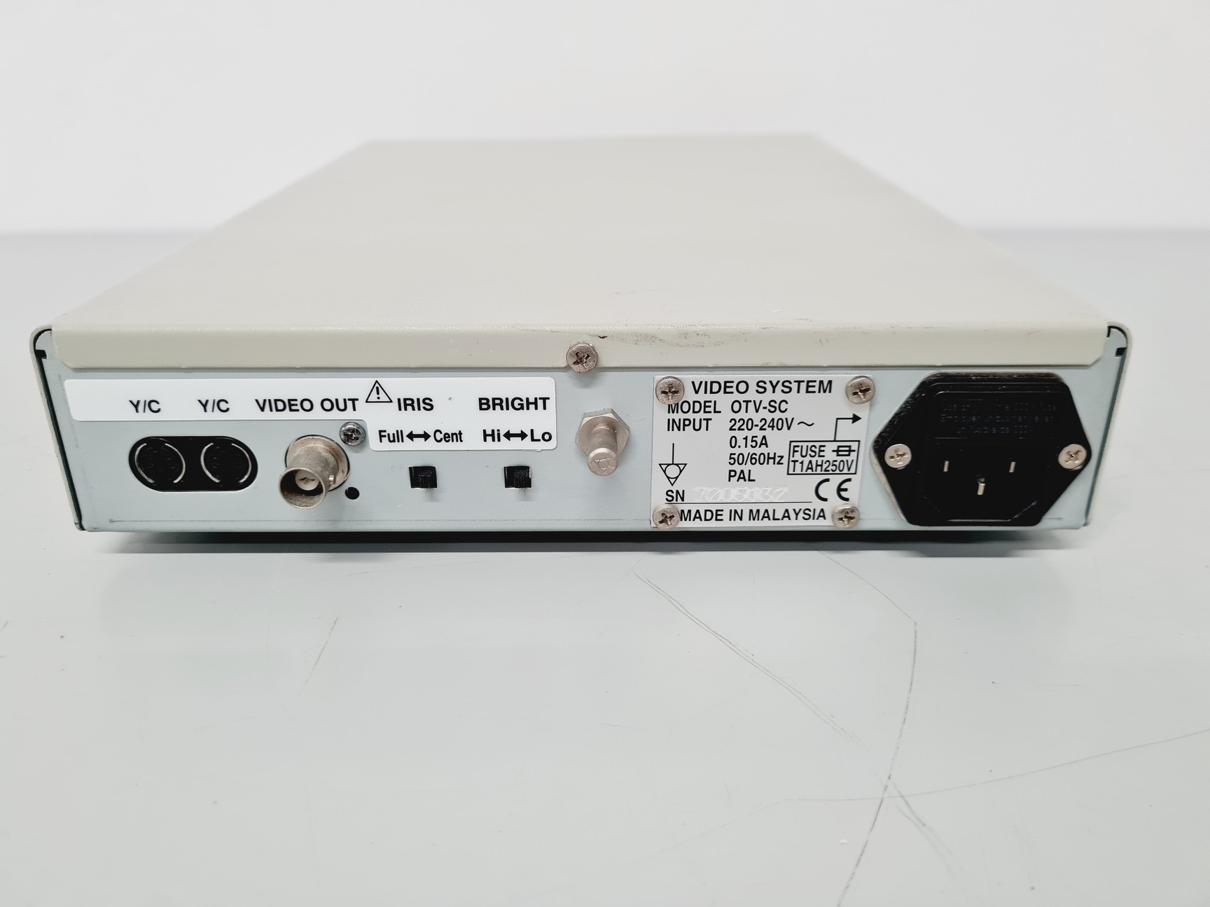 Image of Olympus Model CLV-S20 Endoscopy System w/ Sony PVM-205MD Lab