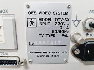 Thumbnail image of Olympus Model CLV-S20 Endoscopy System w/ Sony PVM-205MD Lab