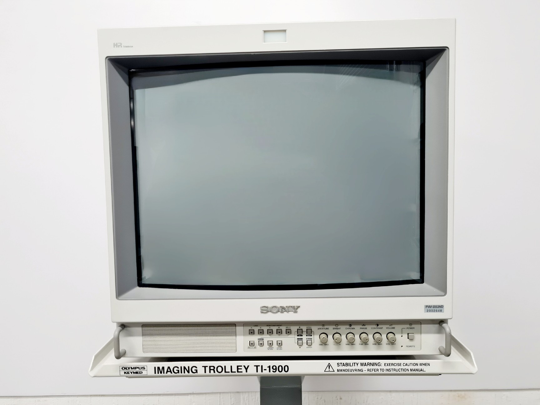 Image of Olympus Model CLV-S20 Endoscopy System w/ Sony PVM-205MD Lab