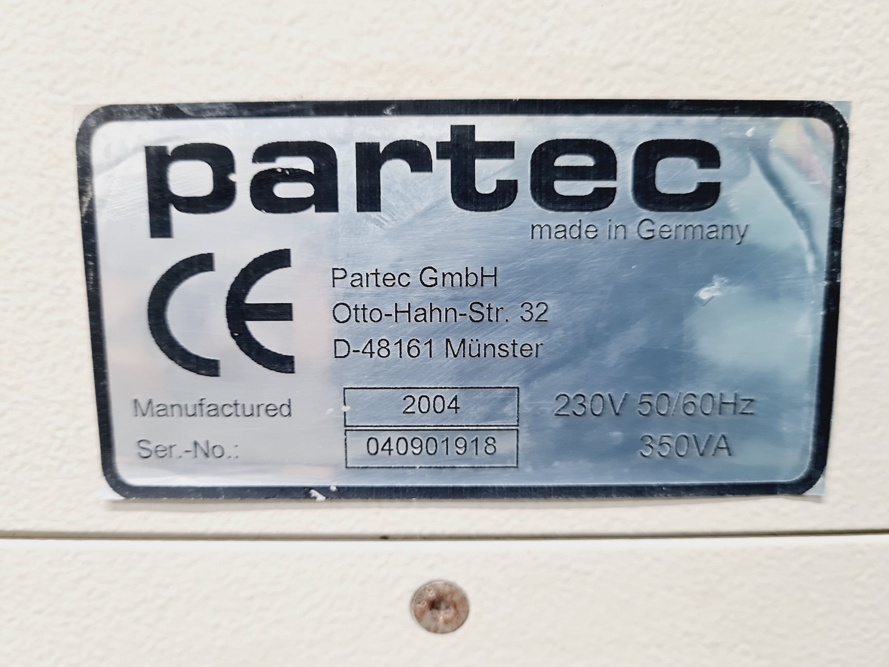 Image of Partec CyFlow Space Flow Cytometer Lab