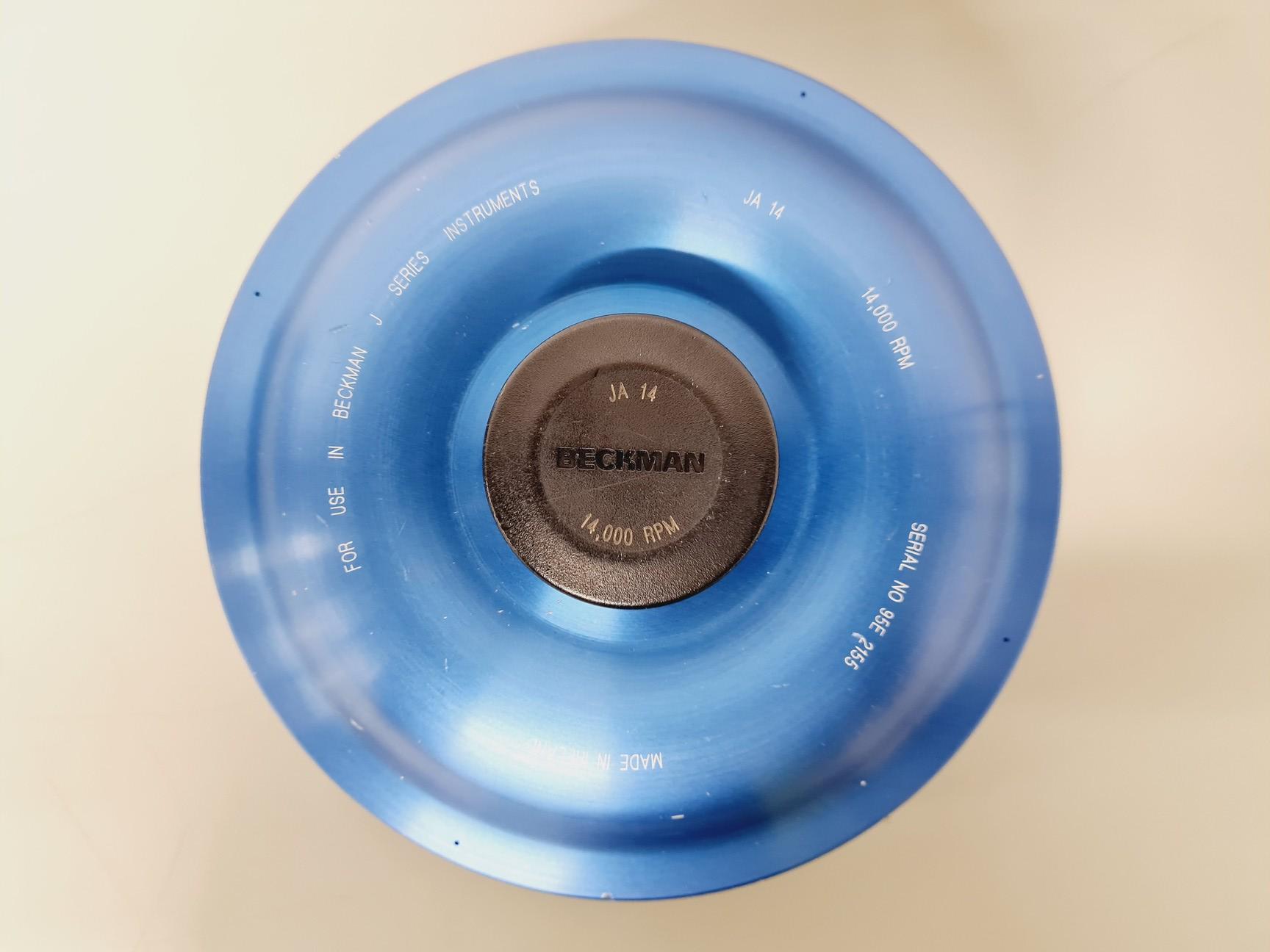 Image of Beckman Coulter JA-14 Fixed Angle Rotor Lab
