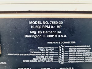 Thumbnail image of Cole-Parmer Masterflex L/S 7550-30 Computerised Drive Peristaltic Pump Lab