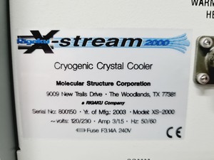 Thumbnail image of Rigaku X-Stream 2000 Cryogenic Crystal Cooler System CP830, XS-2000 Lab