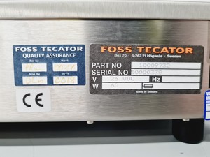 Thumbnail image of Foss Tecator FIAstar 5000 Analyzer With 5027 Sampler Lab