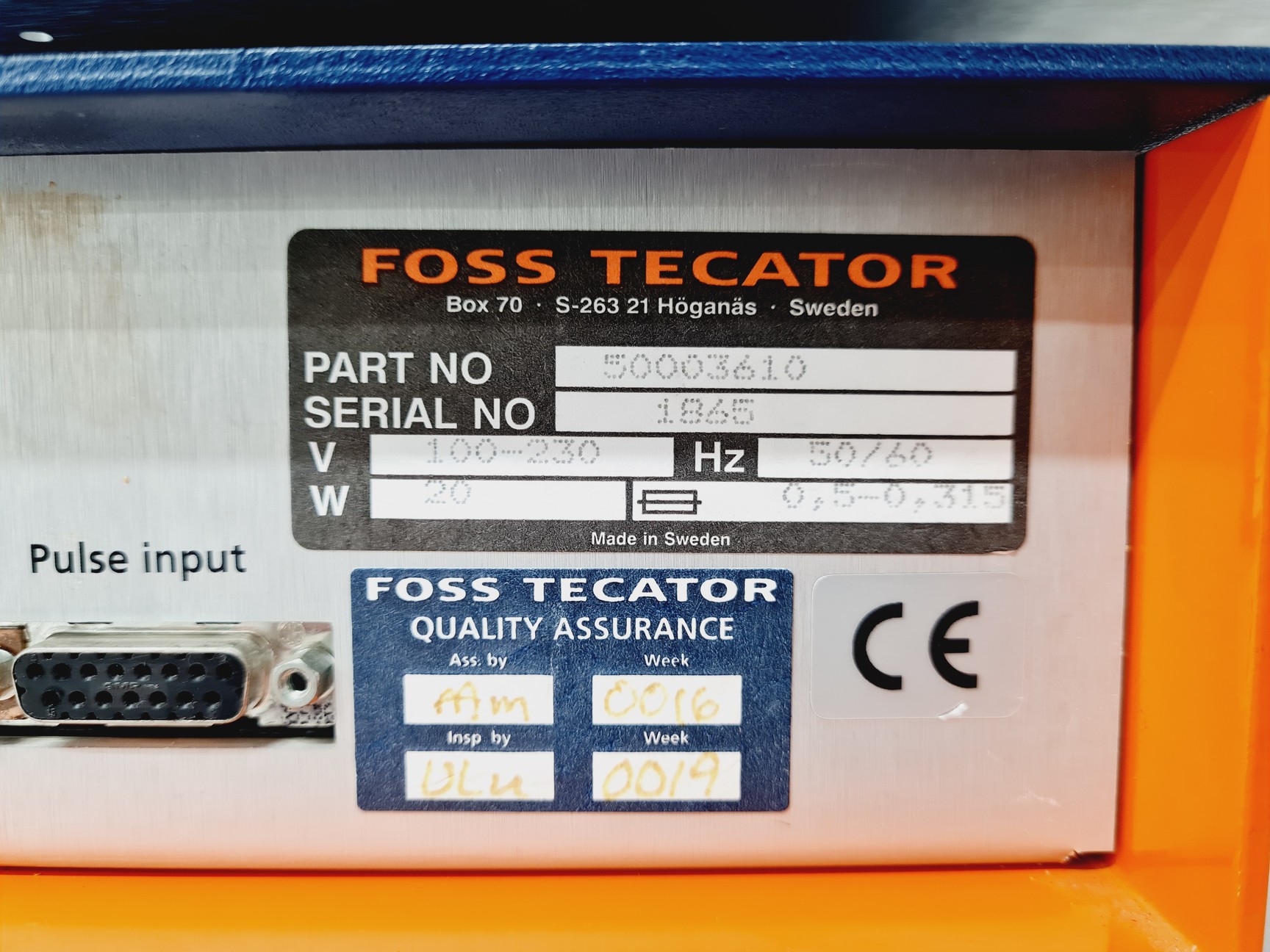 Image of Foss Tecator FIAstar 5000 Analyzer With 5027 Sampler Lab