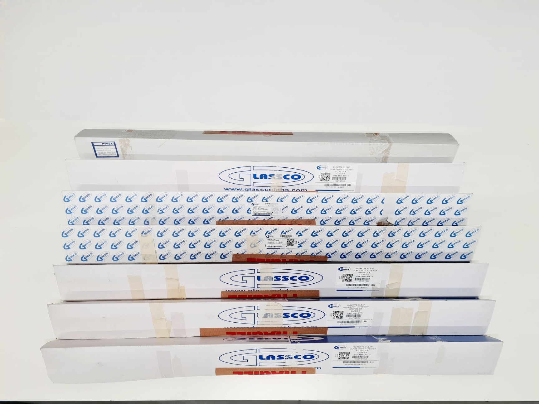 Image of Mixed Lab Consumable Job-lot (Glassware, Pipets)(Thermo Scientific, FisherBrand)