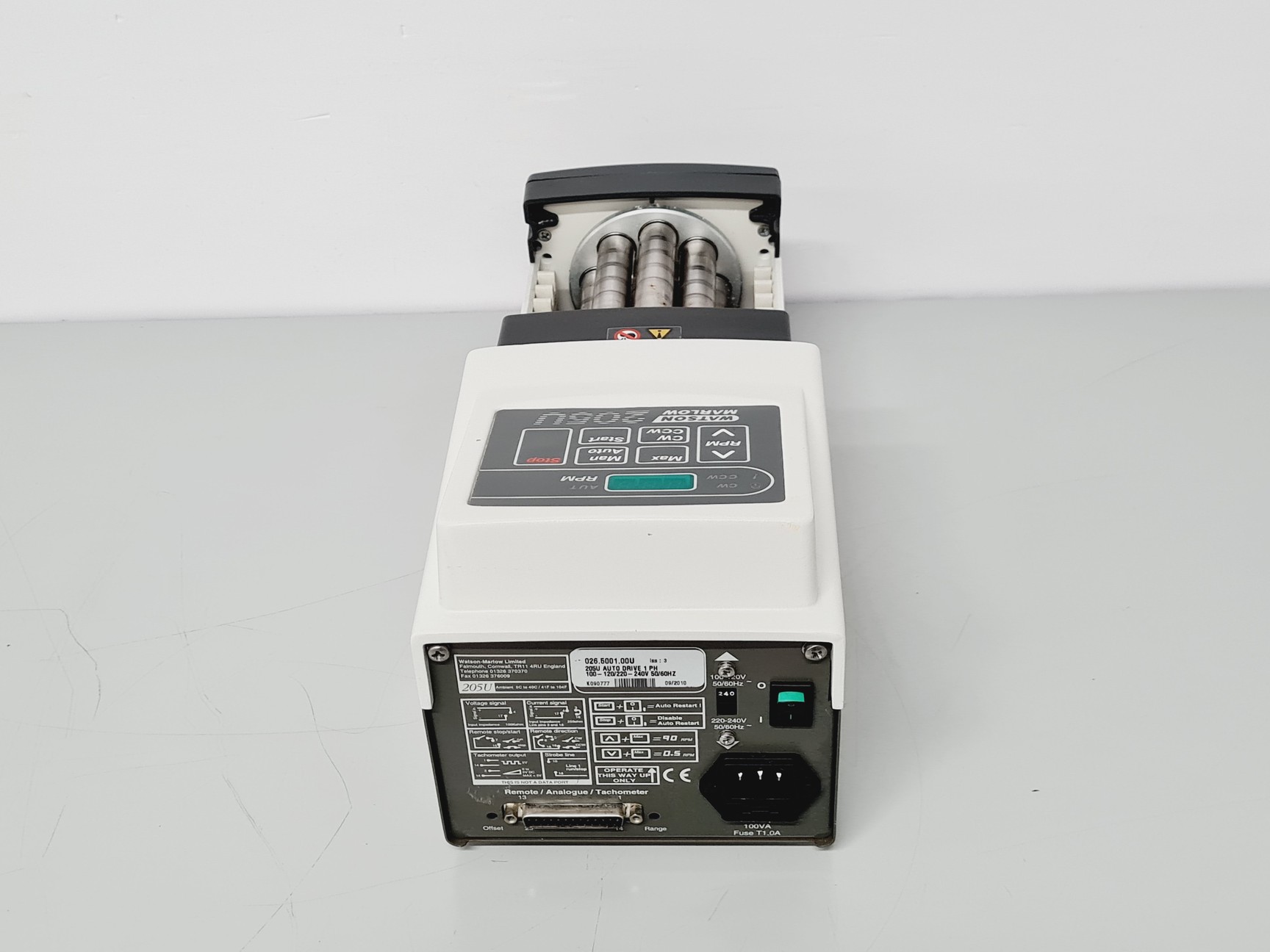 Image of Watson Marlow Auto Drive 1PH 205U With 205CA8 8 Channel 8 Roller 