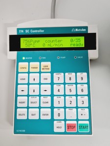 Thumbnail image of Metrohm 774 Oven Sample Processor with 774 SC Controller Lab