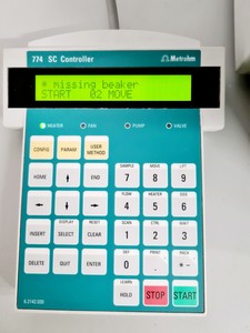 Thumbnail image of Metrohm 774 Oven Sample Processor with 774 SC Controller Lab