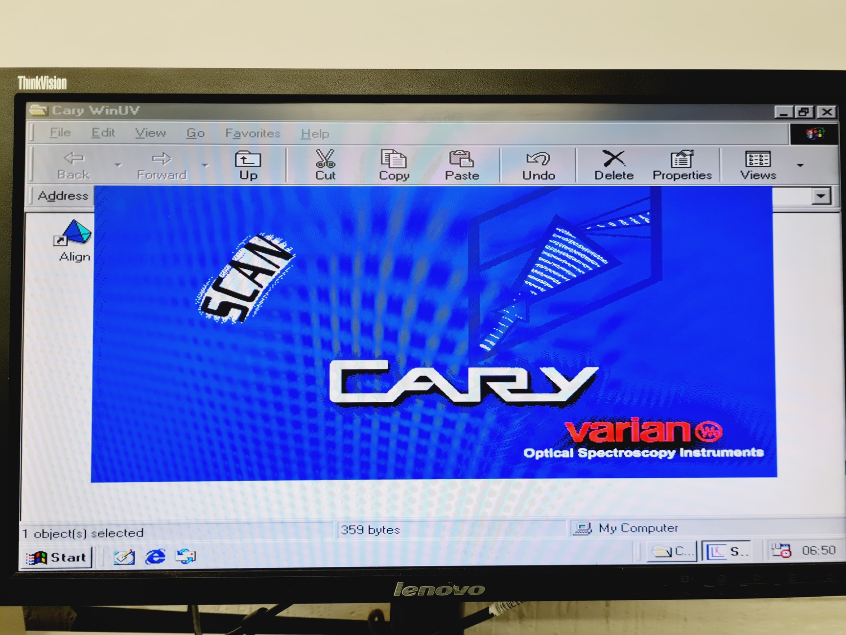 Image of Varian Cary 500 UV-VIS-NIR Spectrophotometer w/ Software (Spares/Repair) Lab