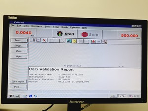 Thumbnail image of Varian Cary 500 UV-VIS-NIR Spectrophotometer w/ Software (Spares/Repair) Lab