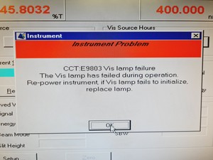 Thumbnail image of Varian Cary 500 UV-VIS-NIR Spectrophotometer w/ Software (Spares/Repair) Lab