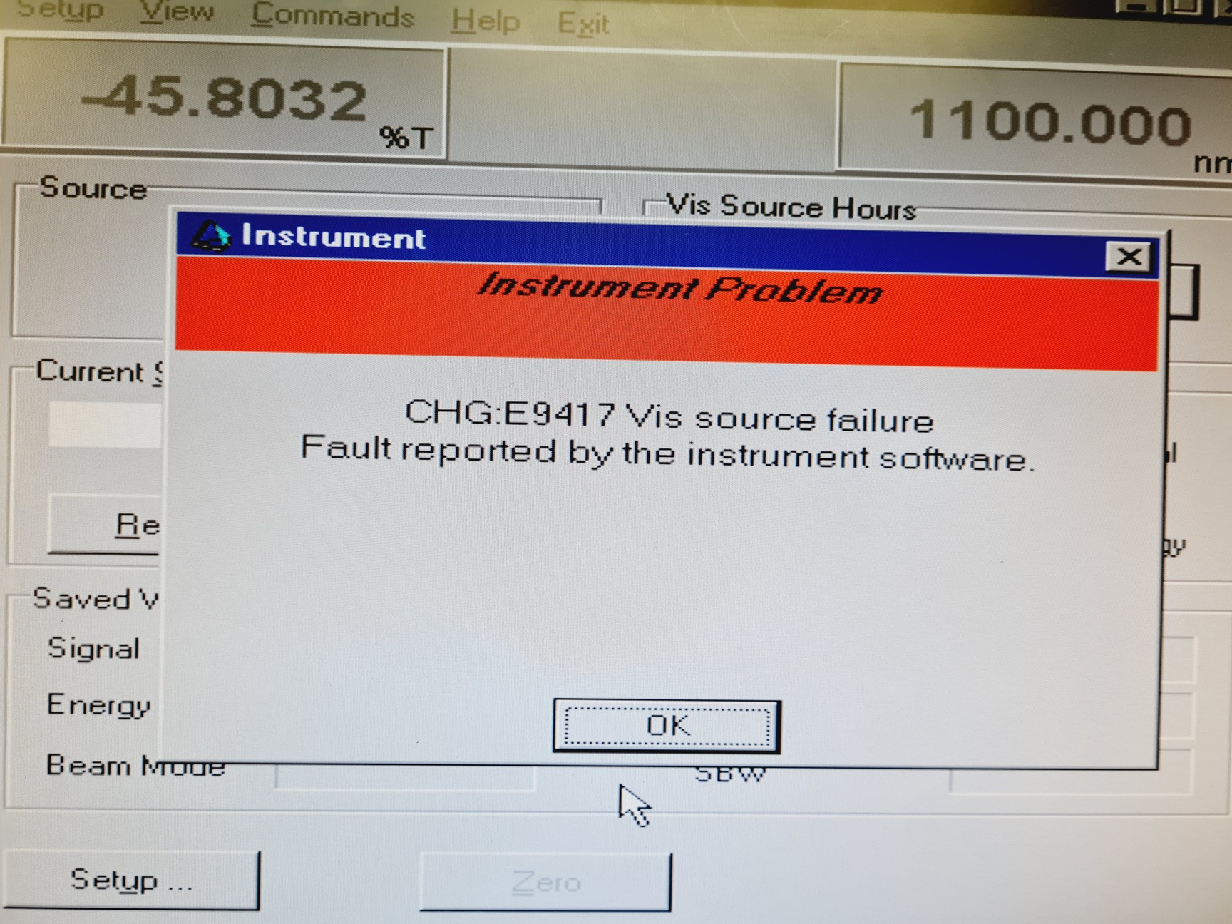 Image of Varian Cary 500 UV-VIS-NIR Spectrophotometer w/ Software (Spares/Repair) Lab