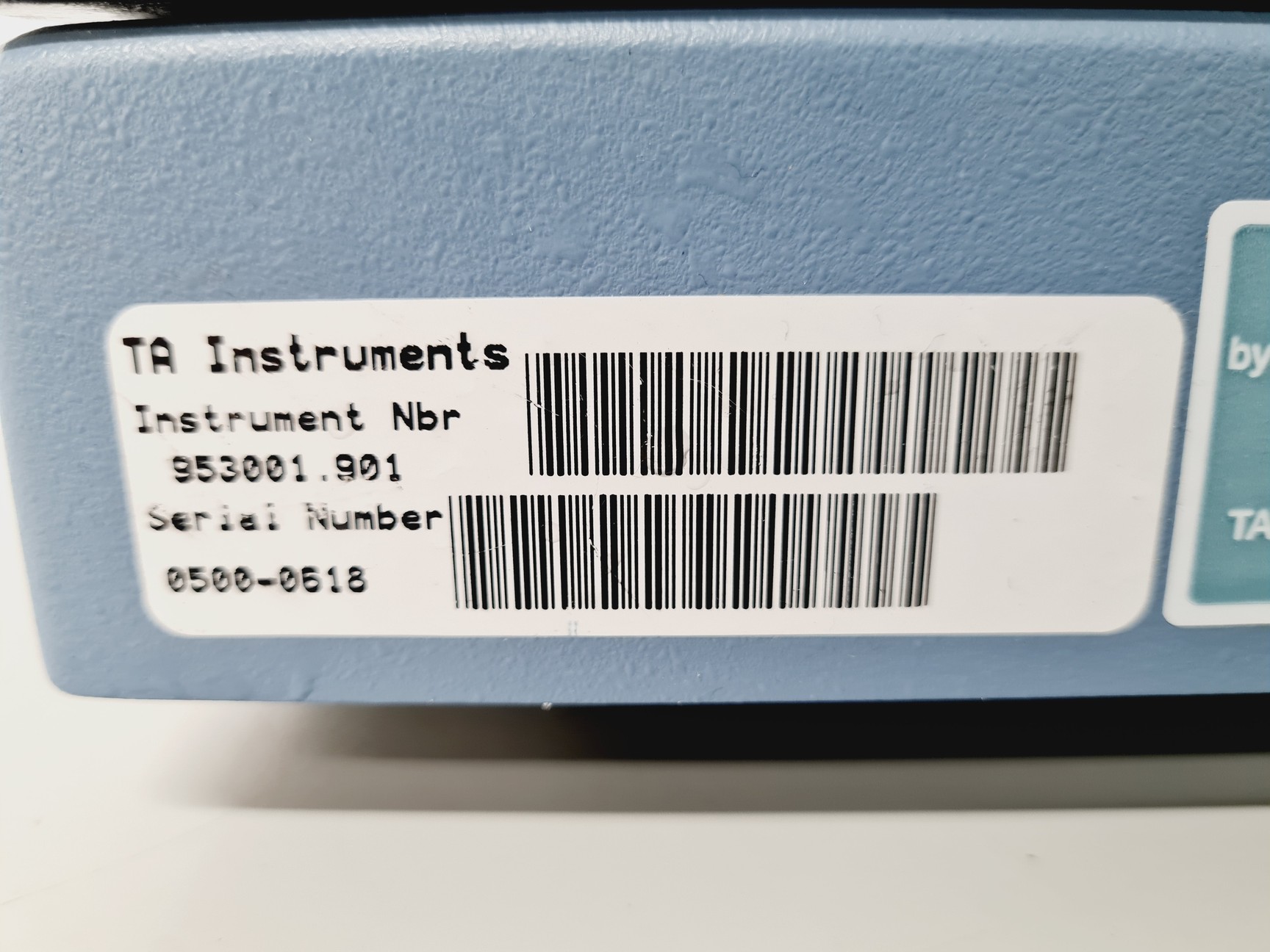 Image of Ta Instruments TGA Q500 Thermogravimetric Analyzer with TGA Heat Exchanger