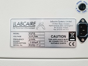 Thumbnail image of Labcaire HLF12 Clean Air Laminar Flow Cabinet Lab