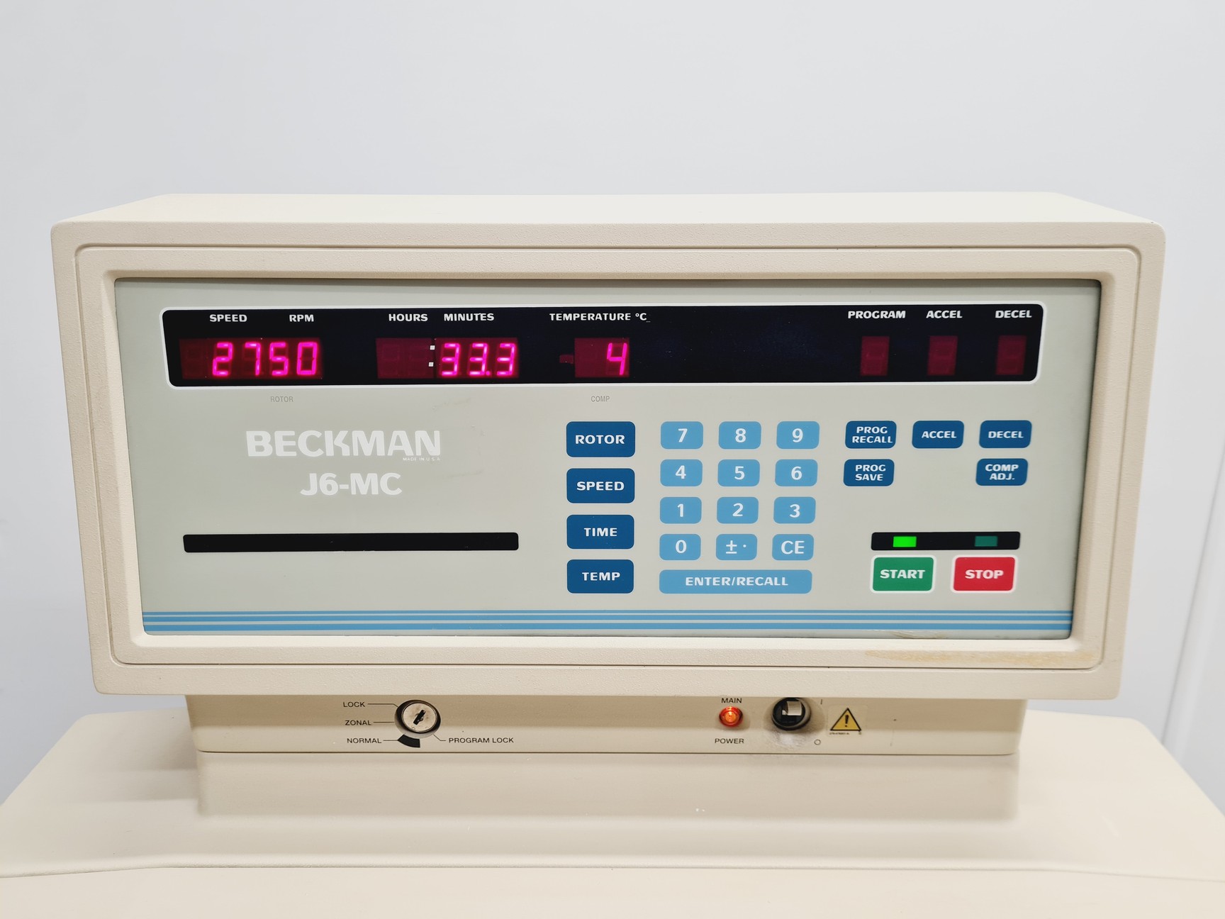 Image of Beckman J6-MC Centrifuge with Beckman Coulter JS-4.2 Rotor Lab